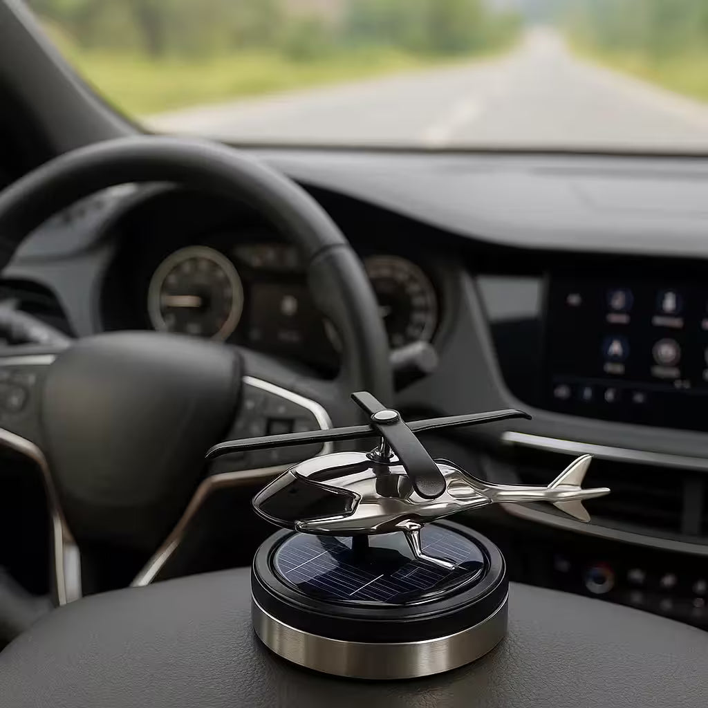 AMBIENTADOR DE LUJO PARA CARRO 🚁✨ Incluye una esencia de regalo 🎁