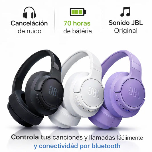 JBL Tune 770NC – Cancelación Activa de Ruido + 70H batería + Bluetooth 🎧 🔥