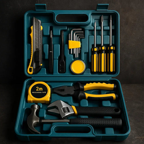 Kit de Herramientas de 17 Piezas – Soluciona en minutos cualquier imprevisto 🛠️🔧