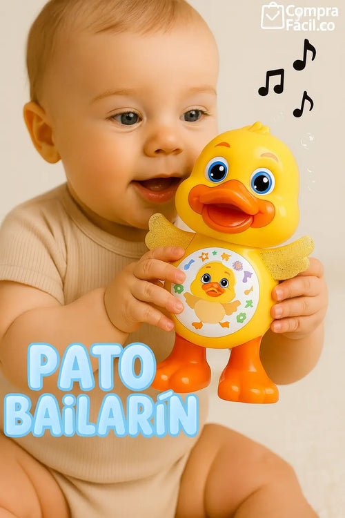 Pato Interactivo Led Musical Bailarín 🧒🏻 🎶